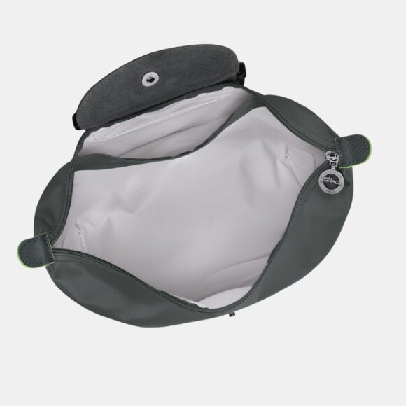 NEW Longchamp Le Pliage M Backpack Graphite Grey - Picture 5 of 12